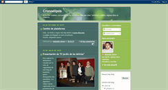 Desktop Screenshot of cronoelipsis.blogspot.com