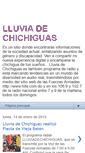 Mobile Screenshot of lluviadechichiguas.blogspot.com