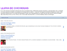 Tablet Screenshot of lluviadechichiguas.blogspot.com