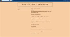 Desktop Screenshot of momiscrazylinks.blogspot.com