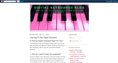 Desktop Screenshot of digital-keyboards.blogspot.com