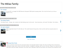 Tablet Screenshot of georgemiklasfamily.blogspot.com
