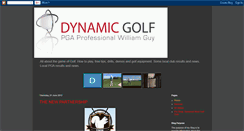 Desktop Screenshot of dynamicgolftips.blogspot.com