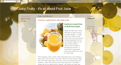 Desktop Screenshot of juicy-frutty.blogspot.com