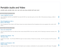 Tablet Screenshot of portableaudioandvideo.blogspot.com