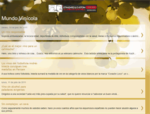 Tablet Screenshot of mundovinicola.blogspot.com