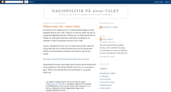 Desktop Screenshot of dagispolitik.blogspot.com