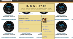 Desktop Screenshot of bjgguitars.blogspot.com