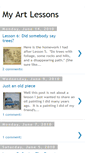 Mobile Screenshot of cyndisartlessons.blogspot.com