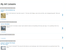 Tablet Screenshot of cyndisartlessons.blogspot.com