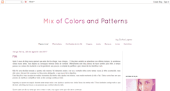 Desktop Screenshot of mixofcolorsandpatterns.blogspot.com