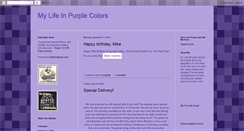 Desktop Screenshot of kristyspurplelife.blogspot.com