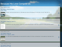 Tablet Screenshot of becausehislovecompelsus.blogspot.com