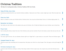 Tablet Screenshot of christianchristmastraditions.blogspot.com