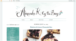 Desktop Screenshot of amandakbythebay.blogspot.com