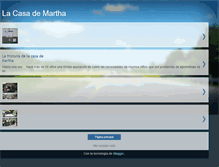 Tablet Screenshot of lacasa-demartha.blogspot.com