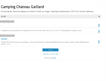 Tablet Screenshot of campingchateaugaillard.blogspot.com
