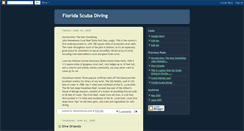 Desktop Screenshot of floridascubadiving.blogspot.com