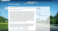 Desktop Screenshot of flowerarranging.blogspot.com
