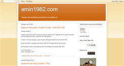Desktop Screenshot of amin1982.blogspot.com