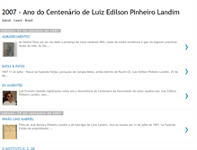 Tablet Screenshot of centenarioedilsonlandim.blogspot.com