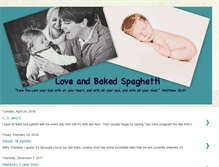 Tablet Screenshot of loveandbakedspaghetti.blogspot.com