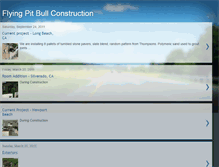 Tablet Screenshot of flyingpitbull.blogspot.com