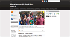 Desktop Screenshot of manchesterunited-reddevils.blogspot.com