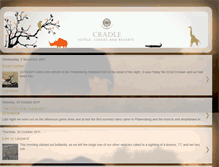 Tablet Screenshot of cradlehotels.blogspot.com