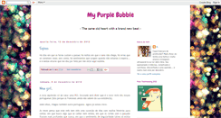 Desktop Screenshot of misspurplebubble.blogspot.com