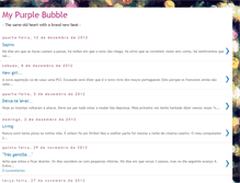 Tablet Screenshot of misspurplebubble.blogspot.com