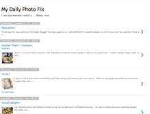 Tablet Screenshot of mydailyphotofix.blogspot.com