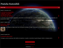 Tablet Screenshot of pratichesostenibili.blogspot.com