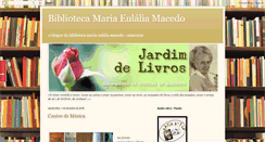 Desktop Screenshot of jardimdelivros.blogspot.com