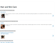 Tablet Screenshot of hairandskincare-nesha.blogspot.com