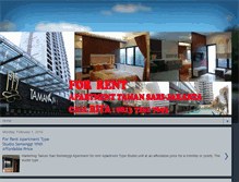 Tablet Screenshot of apartment-tamansari.blogspot.com