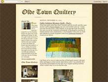 Tablet Screenshot of oldetownquiltery.blogspot.com