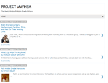 Tablet Screenshot of project-middle-grade-mayhem.blogspot.com