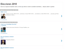 Tablet Screenshot of elecciones2010ucc.blogspot.com