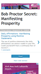 Mobile Screenshot of bobproctorsecret.blogspot.com