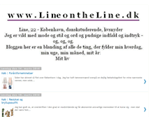 Tablet Screenshot of lineontheline.blogspot.com