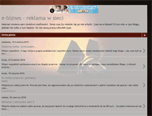 Tablet Screenshot of partnerskie-e-biznes.blogspot.com