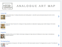 Tablet Screenshot of analogueartmap.blogspot.com