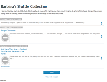 Tablet Screenshot of barbara-shuttles.blogspot.com