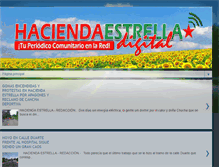 Tablet Screenshot of lahaciendaestrella.blogspot.com