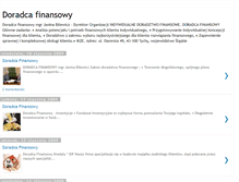 Tablet Screenshot of doradca-finansowy.blogspot.com