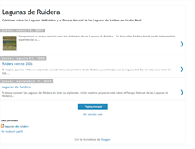 Tablet Screenshot of lagunasderuidera.blogspot.com