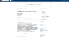 Desktop Screenshot of funshinekids.blogspot.com