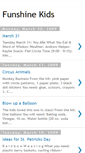 Mobile Screenshot of funshinekids.blogspot.com