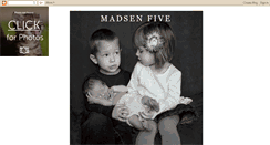 Desktop Screenshot of madsenfamily4.blogspot.com